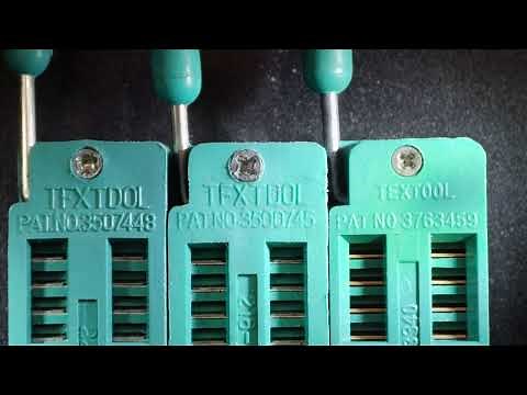 #2180 TEXTOOL Zero Insertion Force (ZIF) Test Socket