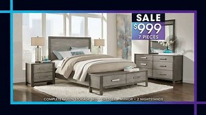 Rooms to Go January Clearance Sale TV Spot, '7-Piece Bedroom Set'