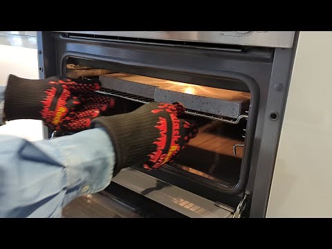 Black Rock Grill, Hot Stone Cooking - How to Heat a Steak Stone at Home
