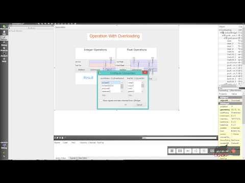 Configure Reset & Exit Button In QT Creator