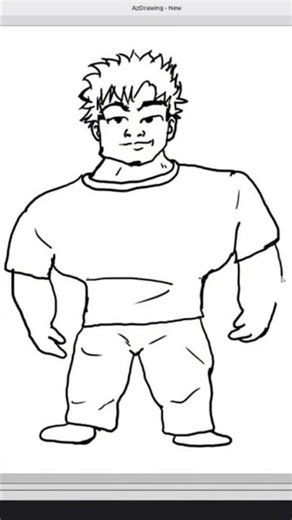 Speed AzDrawing character Mangatoon Shape Sketch