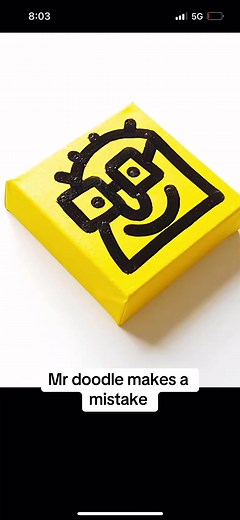 Mr Doodle's Mistake: A Fun Artistic Oopsie
