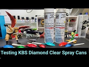 Testing KBS Diamond Clear Spray Cans - Gloss & Satin Finish