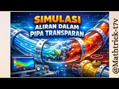 SIMULASI ALIRAN DALAM PIPA TRANSPARANT @Mathtrick-t7v