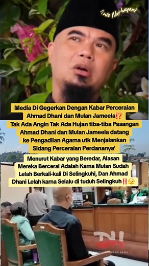 Ahmad Dhani Dan Mulan Jameela Bercerai⁉️ Benarkah ituu⁉️ Mengejutkan Sekali ‼️😲 #AnieNurhayani | Anie Noer Hayani