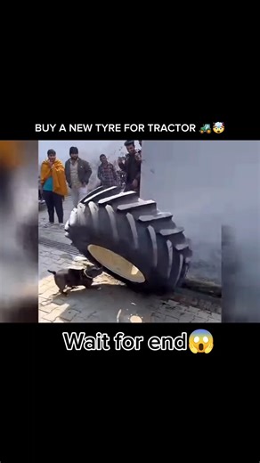 BUY NEW MONSTER TYRES FOR THE TRACTOR🚜🤯//NISHU DESHWAL#automobile #nishudaswal #viral #short