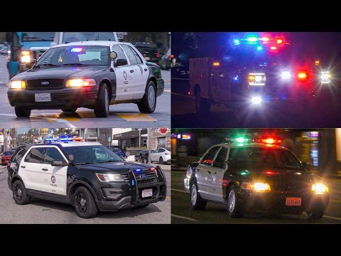 LAPD Responding Code 3 (Compilation 20)
