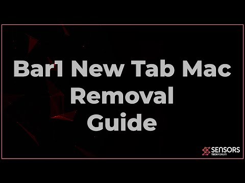Bar1 New Tab Mac Virus Removal [Free Guide 2021]