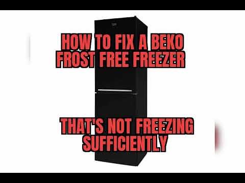How to fix a Beko Fridge Freezer that's not freezing very well. please Like and subscribe.