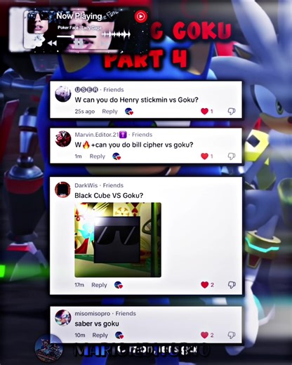 Goku vs Henry Stickmin and Other Characters