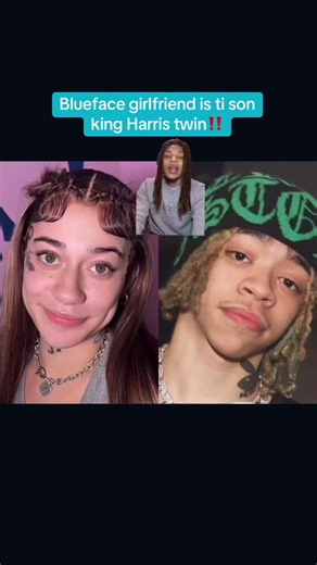 Blueface girlfriend is ti son king Harris twin!! #blueface #bluefacegirlfriend #bluefacetison #bluefacekingharris #kingharris