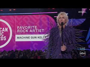 Machine Gun Kelly Calls Out "People in the Rock Community" Who Labeled Him a "Tourist" at AMAs