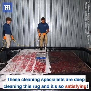 71K views · 247 reactions | This dirty old rug is getting the most satisfying deep clean!  | Daily Mail Video | Facebook
