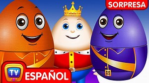 Aprende los Colores con Huevos Sorpresa de Nido | Humpty Dumpty (Colección) | ChuChu TV Sorpresa | Juguetes Divertidos