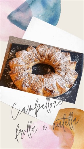 Fantastica ciambella di pasta frolla con la nutella, una delizia che vi farà impazzire Ingredienti: 600gr farina 300gr nutella 2 tuorli e 2 uova intere 180gr zucchero 200gr burro 30gr farina di cocco o granella pizzico sale 1/2 bustina di lievito dolci buccia di 1 limone grattugiata #ciambella #ciambellone #pastafrolla #nutella #nutelladessert #nutellatart #crostata #cake #crostata #dolce #dolcesoffice #tutorialcucina #tutorial #ricettadelgiorno #ricette #ricetta #reelvideo #reels #reel #reelsin