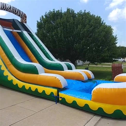 🌊🎉 Rent Our 18ft Water Slide for Ultimate Summer Fun! 🎉🌊 Make a splash at your next event with our giant 18ft inflatable water slide! Perfect for kids and adults alike. Book now and let the fun begin! #inflatablewaterslides #watersliderentals #PartyFun #booknow #inflatablesrentals