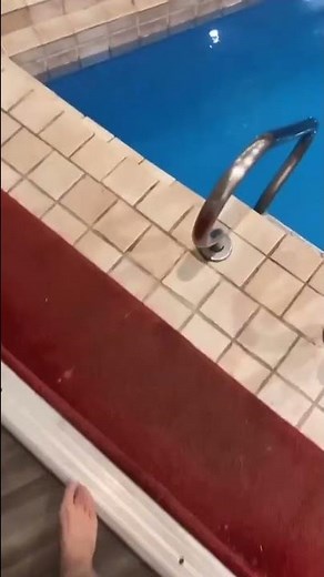 Girl Slips Showing off Pool #shorts