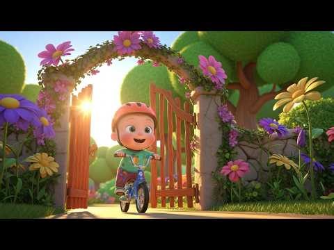 Zoom Zoom Bike Ride 🚲 | Fun Bike Song for Kids | Toddler Bicycle | Learning Ride Song for Babies