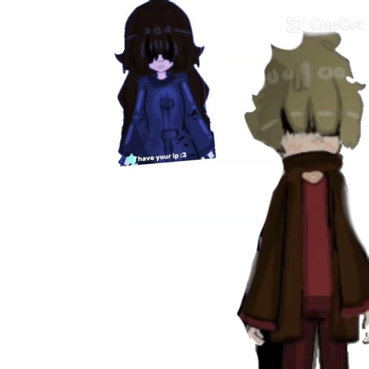 my girl over would say that to him lol #oc