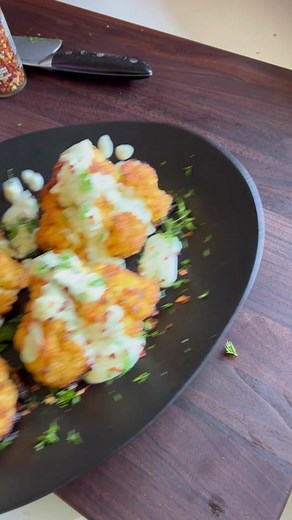 Delicious Cauliflower Wedge Salad Recipe with Creamy Feta Dressing