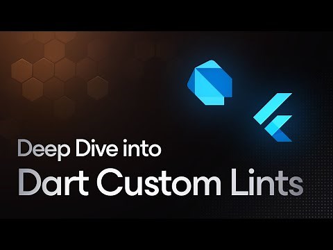Creating custom lint rules for Dart and Flutter projects