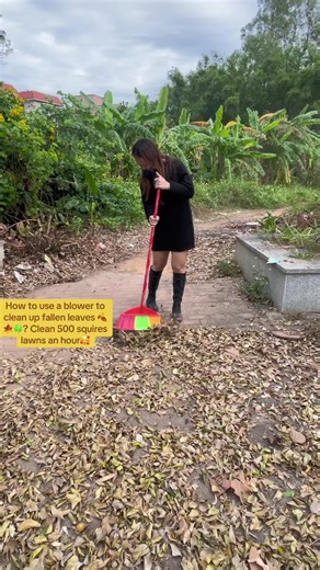 This blower is a must have. light weight, and powerful! #shoptiktok #backtoschool #tiktokfinds #blower #leafblower #outdoortools #outdoorequipment