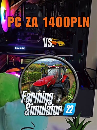 Kolejny długo wyczekiwany test! PC za 1400 PLN vs. Farming Simulator 22. Podczas testów na zestawie za 800 PLN byłem bardzo zadowolony z efektów testu: stabilnie grywalne no po prostu pięknie... Jednak to było wtedy, teraz FS22 niestety wypada co najwyżej MIERNIE. Ratunkiem w tej sytuacji jest Anti-Aliasing w opcji XESS! Zobaczcie sami o dajcie znać co myślicie ✌️ #test #komputer #farmingsimulator22 #fs22 #gameplay
