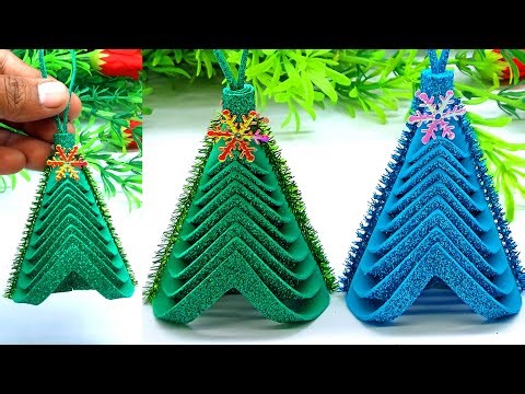 Mini Christmas Tree DIY | Easy Paper Tree Craft | Dollar Tree Christmas Decor