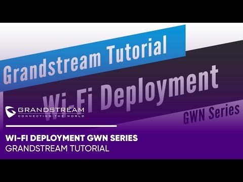 GWN Wi-Fi Deployment & Radio Frequency Management