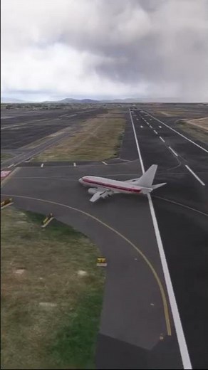 Precision Approach and Touchdown #microsoftflightsimulator #aviation #pilotlife