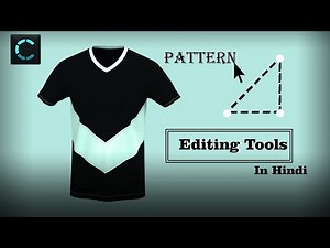 How to use "Edit tool" | Clo 3D in Hindi | Beginners Class 3 | Attire_ation |