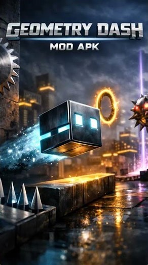 Geometry Dash Mod Apk #geometrydashmodapk #geometrydash #gdupdate #gamingmusic #gd #gaming #games