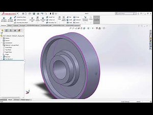 SOLIDWORKS 2018 Tutorial | Modeling Friction Wheel