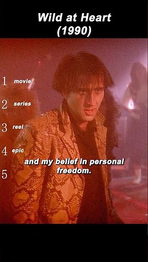 🎬 Title: Wild at Heart (1990) | Love on the Run