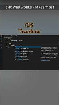 CSS - Transform #frontendcourse #training #computer