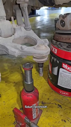 how to change gmc ball joint #fypシ゚ #car #fblifestyle #mechanic #repair #garage | Robot Technician