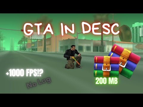 MODPACK LOW END PC [GTA IN DESC HIGH FPS 200MB] (+1000 FPS)