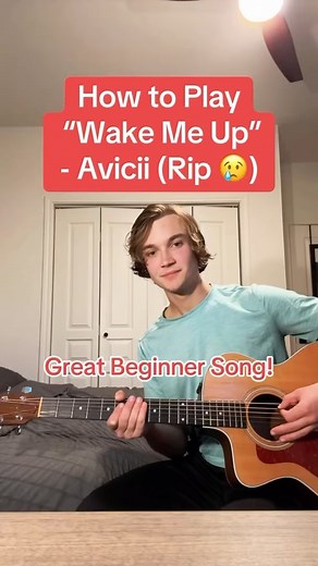 Dave - Beginner Guitar Teacher | How to Play “Wake Me Up” - Avicii 🎸 #reels | Instagram