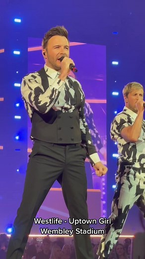 Westlife Uptown Girl Concert at Wembley Stadium