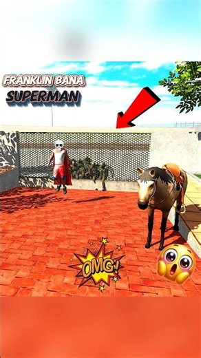 indian bike driving 3d | franklin bana superman | zombie ko diya party 🎉 | #vitalshorts | 🔥