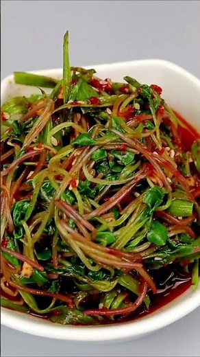 Microgreens salad recipe