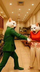 One cooking mistake by a cat chef led to disaster 😱🍳🐱 #trivia #pittsburgh #school #petfriendly #catchef #cookingfail #suddenchaos #animalstory #viralreels | Cat Nika