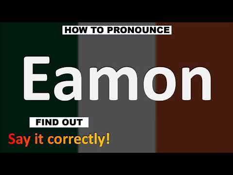 How to Pronounce Eamon? (CORRECTLY)