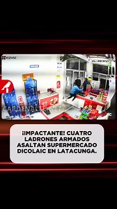 20K views · 229 reactions | Según declaraciones de trabajadores y propietarios, los delincuentes portaban armas de fuego , ingresaron con extrema violencia, sometiendo al personal y despojando al guardia de seguridad de su arma. El robo habría dejado pérdidas que superarían los 5 mil dólares, entre dinero en efectivo y productos como licores y mercadería variada. #latacungaecuador #cardenalec #noticias #videoviral | Cardenal EC | Facebook