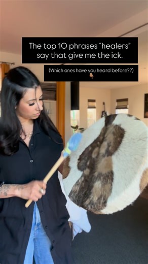 Eliza Maroney on Instagram: "Top 10 Things “Healers” Say That Immediately Give Me the Ick (aka: spiritual gaslighting dressed up as love & light) 1. “You manifested this.” When said to someone in pain, this turns trauma into a personal failure. Accountability without compassion is just shame in a spiritual costume. 2. “Your soul chose this.” Maybe. Maybe not. Either way, saying this to someone actively suffering bypasses empathy and absolves the real-world harm that occurred. 3. “Just stay in a