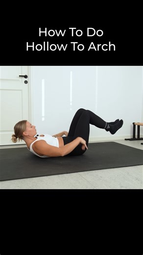 Learn how to do a hollow to arch in under a minute 📈 #calisthenics #hollowarch #howto #tutorial #fbreels | Calixpert