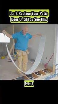 DIY Patio Door Upgrade 🚪 | Don’t Replace It Yet!