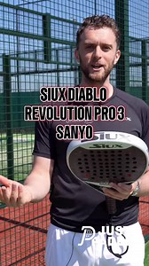 Sanyo’s Padel Racket Review! Siux Diablo Revolution pro 3! @justpadel.nl — #padel #padeltips #padelfun #padelracket #siux #sanyo | Otro Nivel Padel