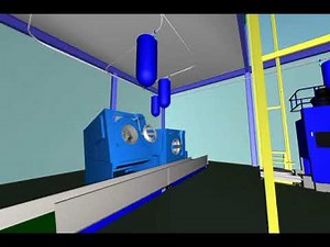 リネンサプライ工場 施工事例（Linen Supply factory - Installation example）