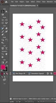 How to Adjust Star Tool in Illustrator? | Illustrator Course Free!